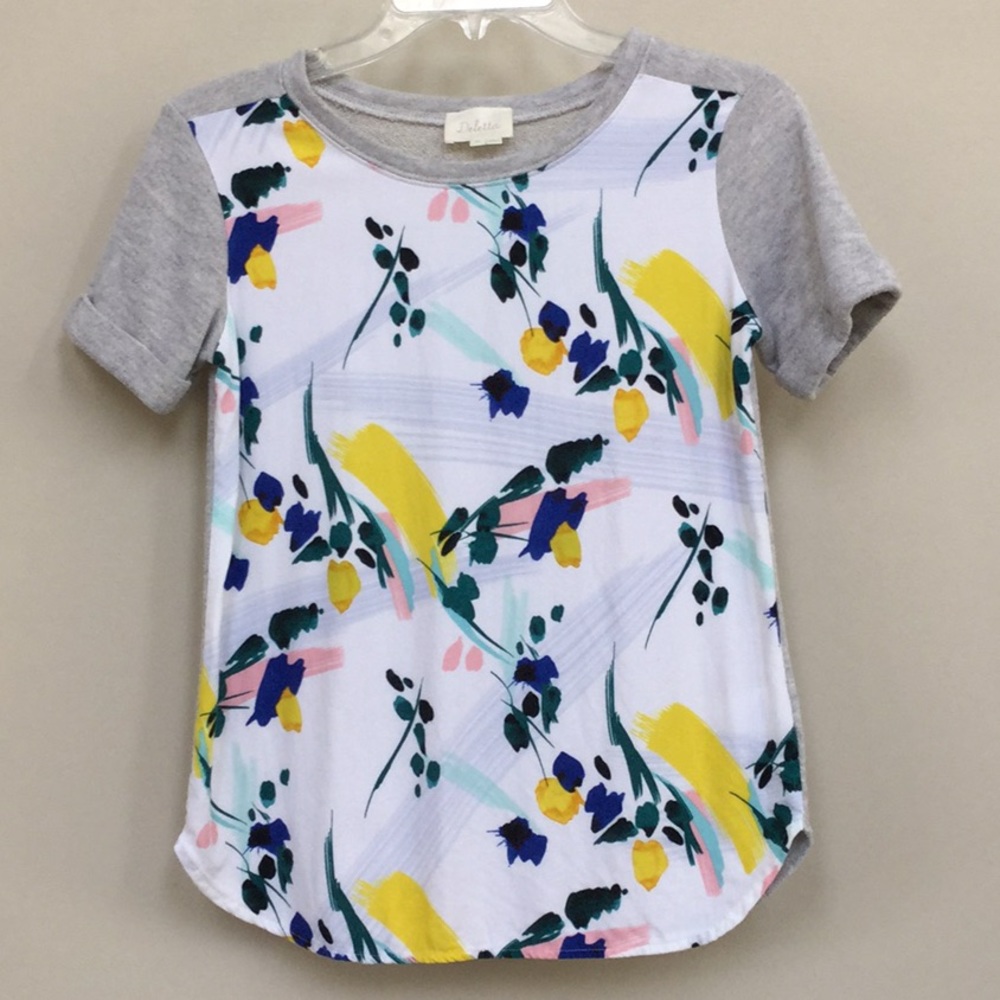 In Bloom floral top by Deletta